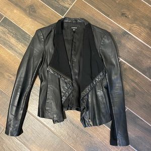 Bebe leather jacket